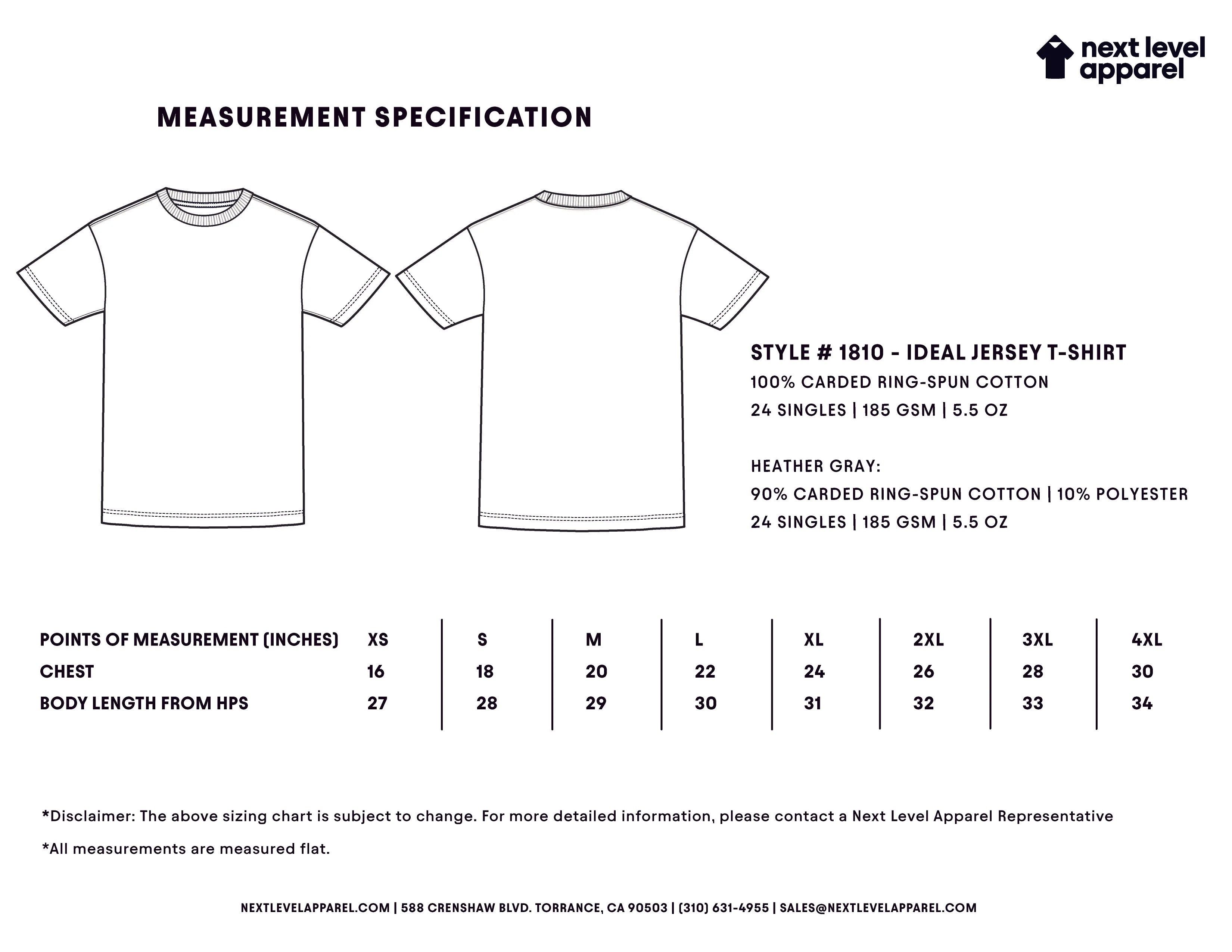 1810 Ideal Tubular T-Shirt